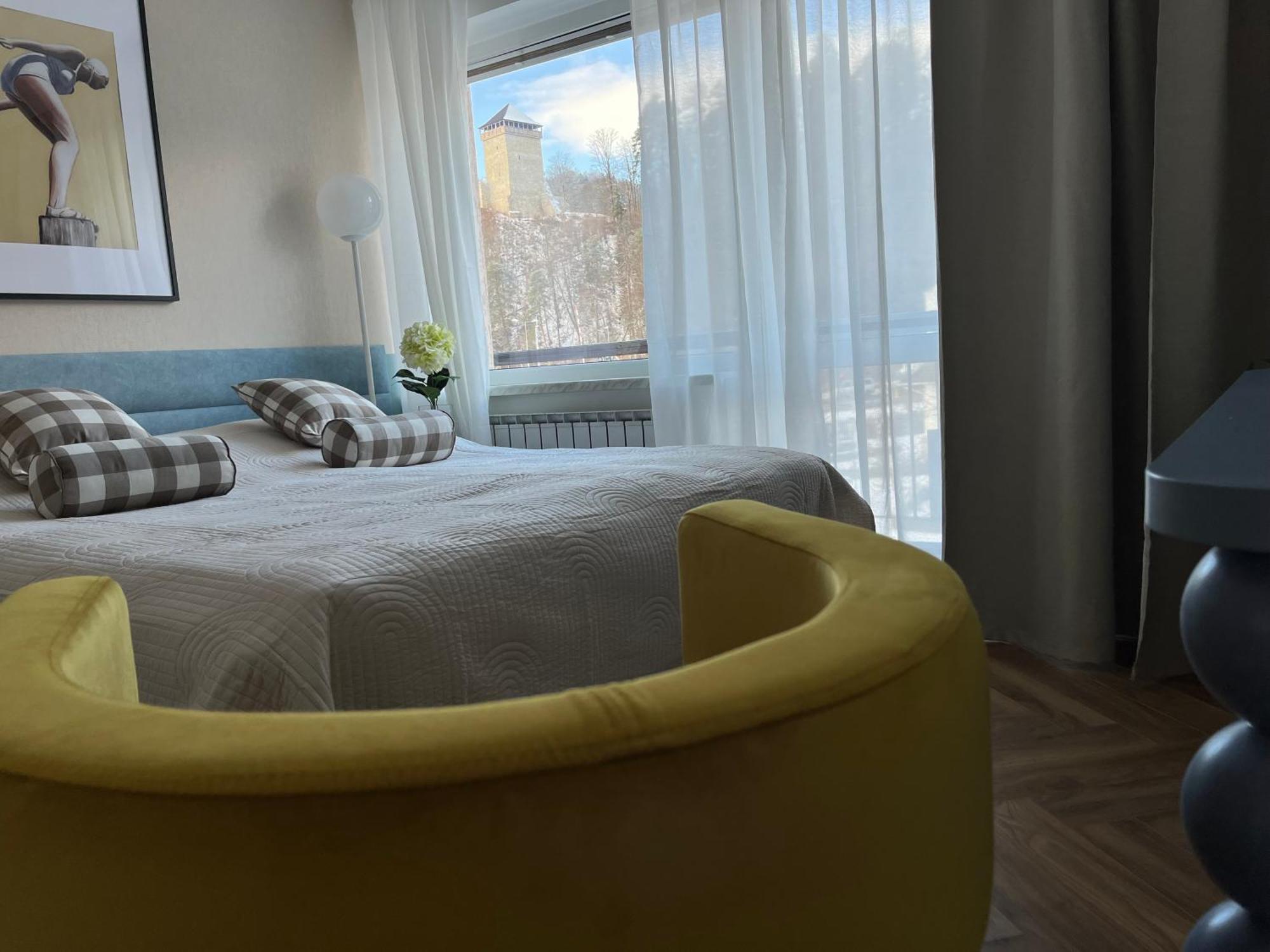 Villa Turris Apartamenty Przy Muszynskim Zamku 穆希纳 外观 照片