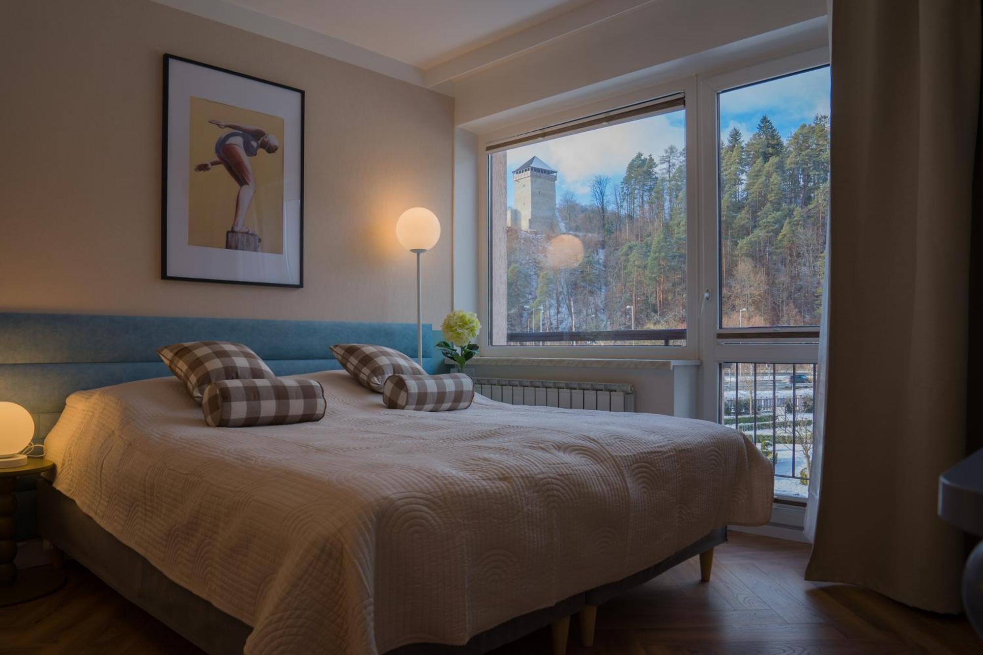 Villa Turris Apartamenty Przy Muszynskim Zamku 穆希纳 外观 照片